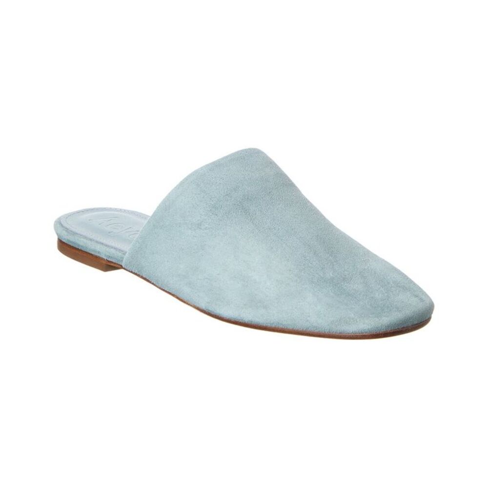 Aeyde Rega Suede Mule, Blue